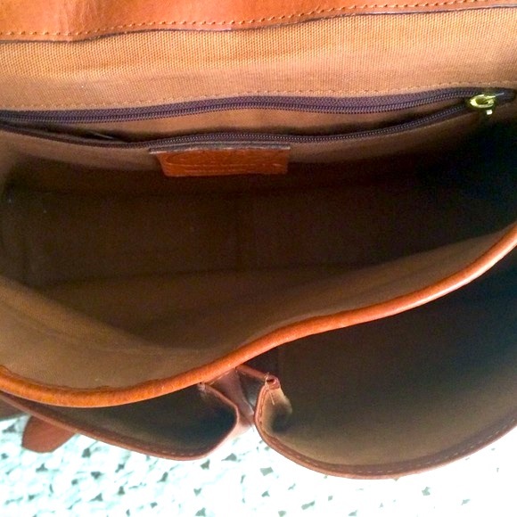 Leather Messenger Bag - Picture 3 of 4